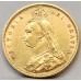 AUSTRALIA 1891 . HALF 1/2 SOVEREIGN . SYDNEY . GOLD